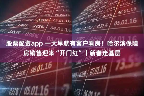 股票配资app 一大早就有客户看房!哈尔滨保障房销售迎来“开门红”丨新春走基层